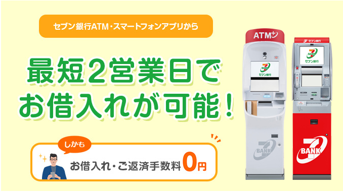 セブン銀行カードローン